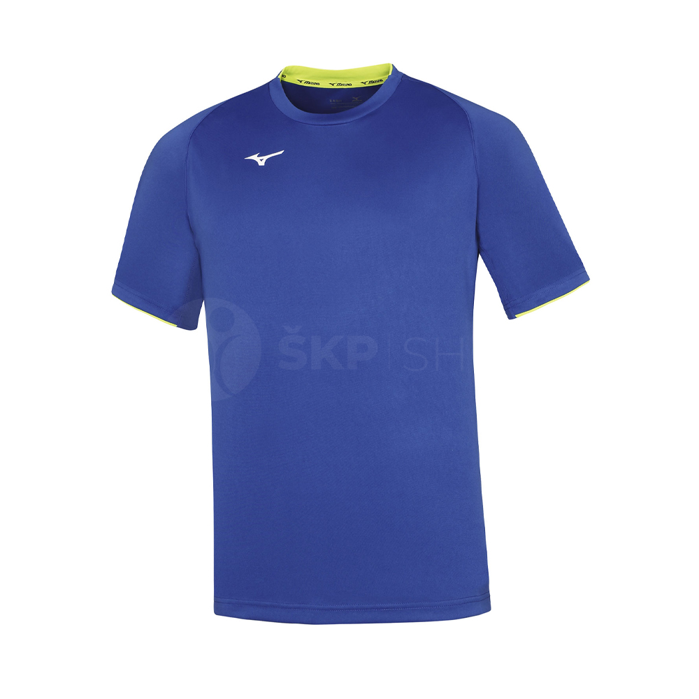  Pnske triko Mizuno men core ss tee modr
