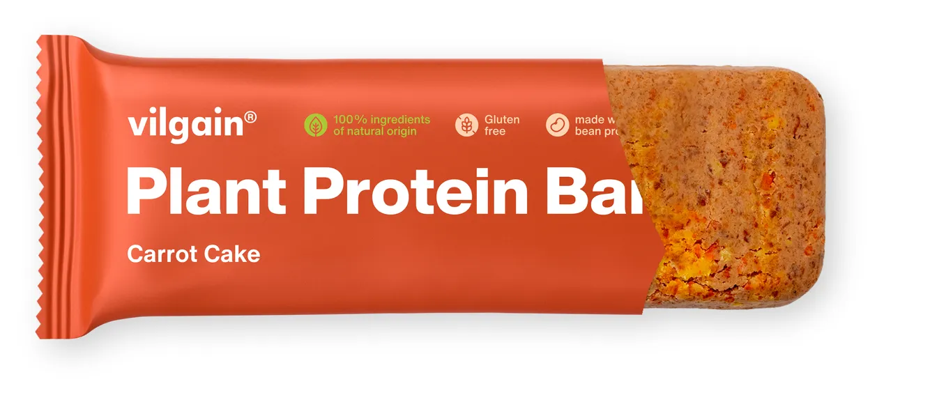 Vilgain Vegan Protein Bar mrkvov torta 50g