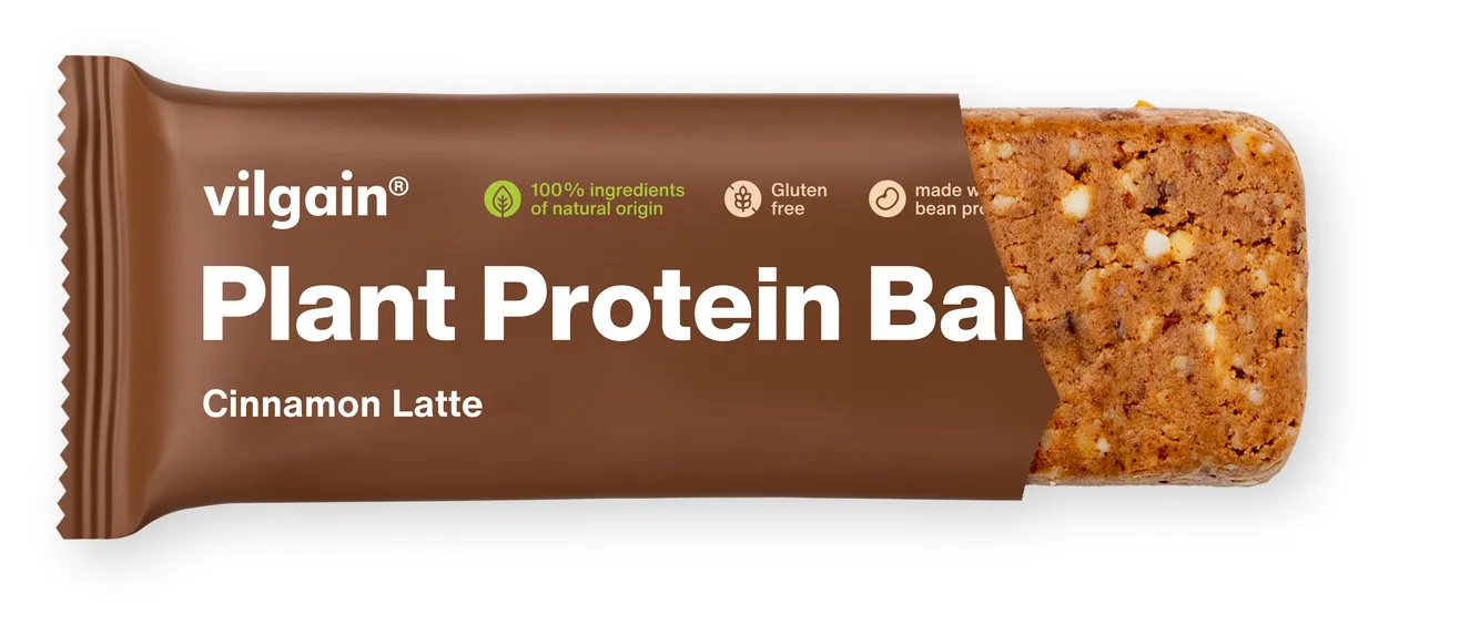 Vilgain Vegan Protein Bar koricov latt 50g