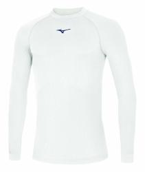 Mizuno - Core Long Sleeve Termoprdlo s dlhm rukvom - biele