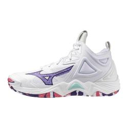 Tenisky Mizuno WAVE MOMENTUM 3MID(W) / Biela/Fialov/Ruov