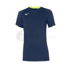 Detsk triko Mizuno jr core ss tee tmavomodr