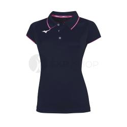 Dmske triko Mizuno women core polo tmavomodr