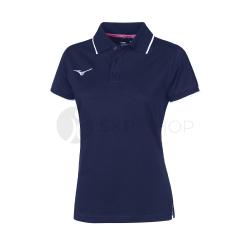 Dmske triko Mizuno women polo tmavomodr