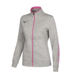 Dmska  bunda Mizuno women sweat fz jacket svetloed