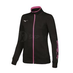 Dmska bunda Mizuno women sweat fz jacket ierna