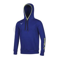 Pnska mikina Mizuno men sweat hoodie modr