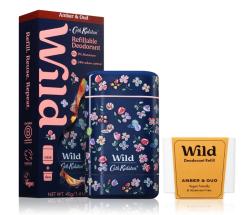 WILD Dezodorant STARTER StarterCath Kidston Marble Ditsy/Amber&Oud 40g