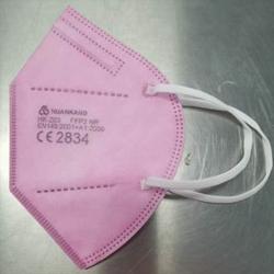 Respirtor FFP2 bez vdychovho ventilu ruov 1ks