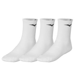 Ponožky Mizuno training 3Pairs Socks (3-balenie) biele