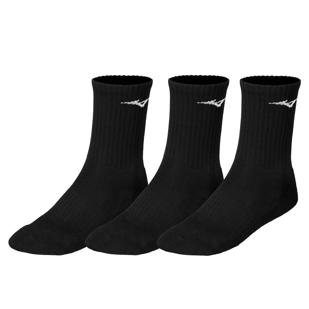 Ponožky Mizuno training 3Pairs Socks (3-balenie) čierne