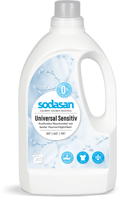 Sodasan - Universal prací prostriedok Sensitiv, 1,5L